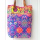 FOLKLORIC HIPPY SHOPPER