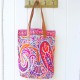 FOLKLORIC HIPPY SHOPPER