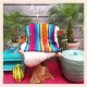 AZTEC RAINBOW  DEKEN